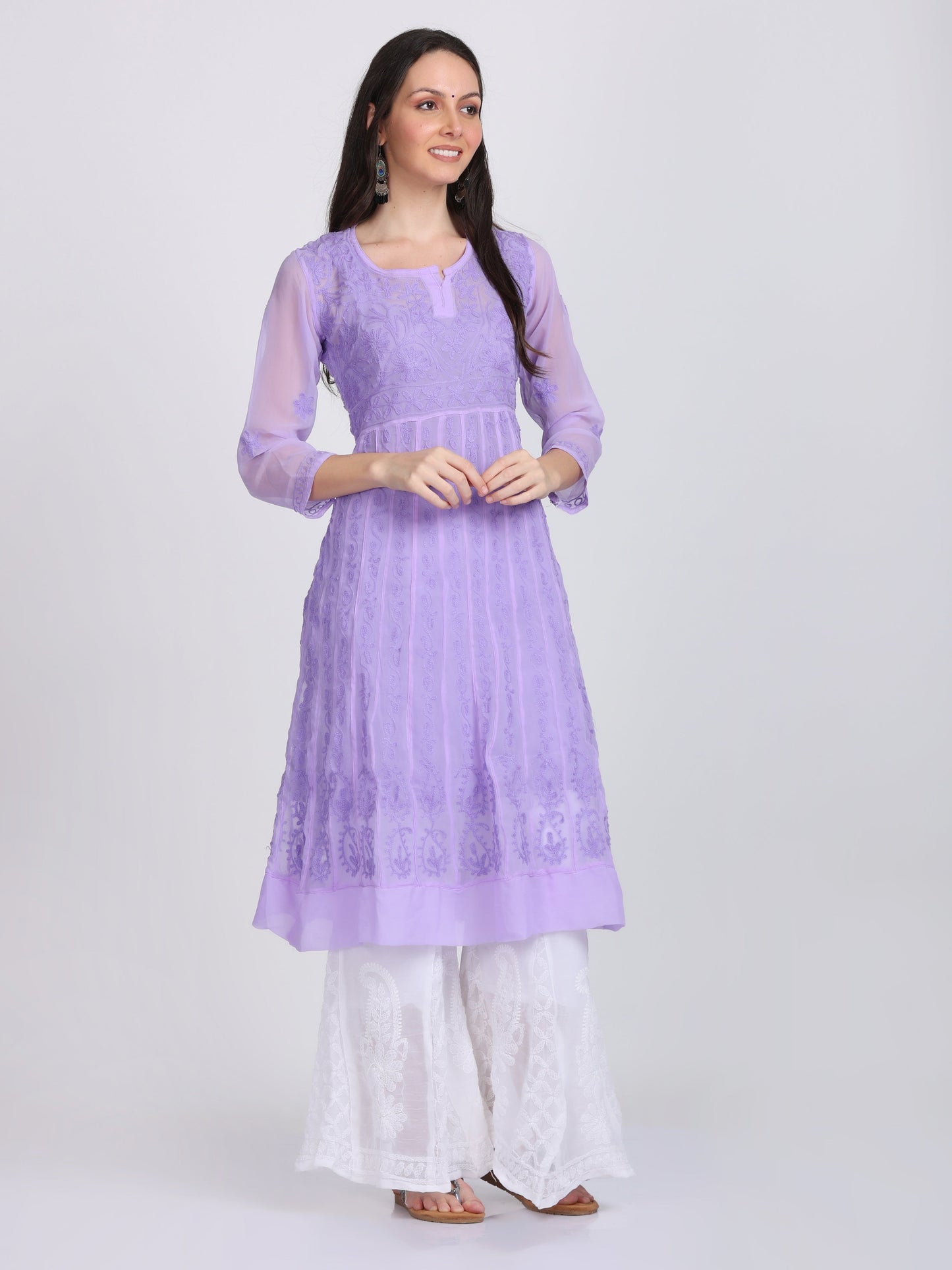 Anarkali Set With Dupatta