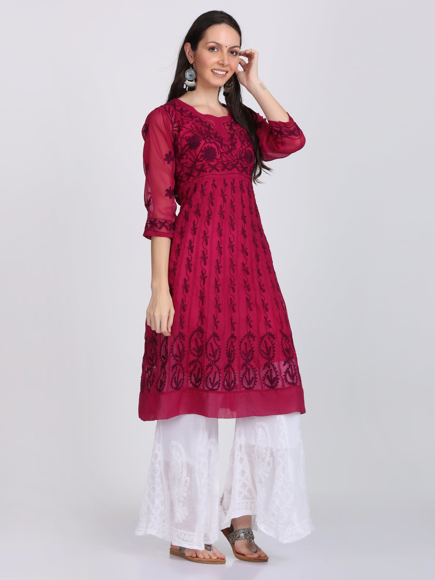 Anarkali Set With Dupatta